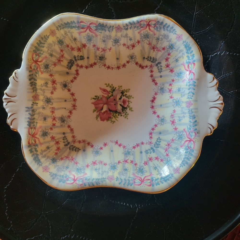 Vintage Queen Anne Bon Bon Plate.